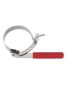 Cle a sangle 120 mm pour filtre a huile moteur auto et moto Fervi 0357/02