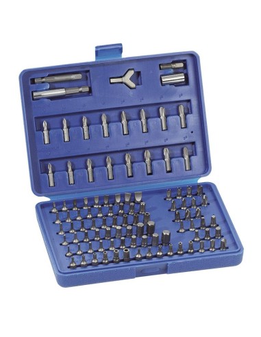 Serie de 100 embouts 1/4 pour tournevis Fervi 0640