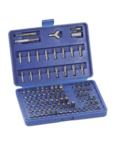 Serie de 100 embouts 1/4 pour tournevis Fervi 0640