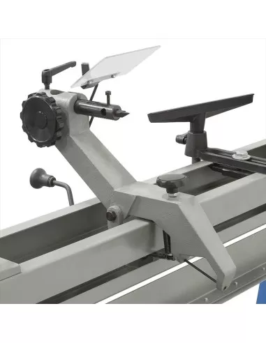 Tour a bois avec copie 750w 1000mm fervi 0648 230v