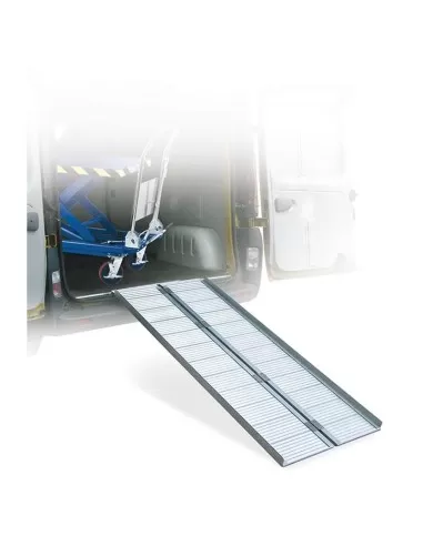 Rampes de chargement pliantes en aluminium 1800 x 735 mm Fervi 0649/1800