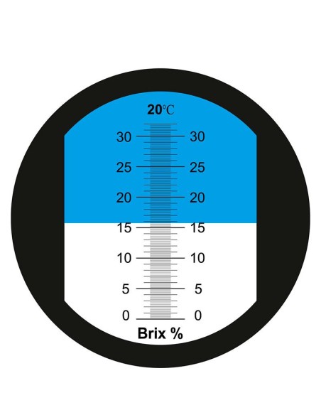 Refractometre pour le controle des huiles emulsionnables fervi 0433