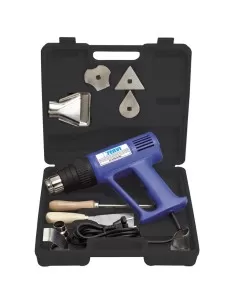 Pistolet thermique set decapant avec accessoires Fervi 0694