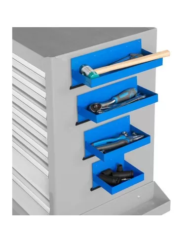 Serie de 4 plateaux magnetiques Fervi 0466/4v