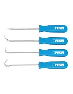 Lot de 4 crochets pour retirer l'or Fervi 0471