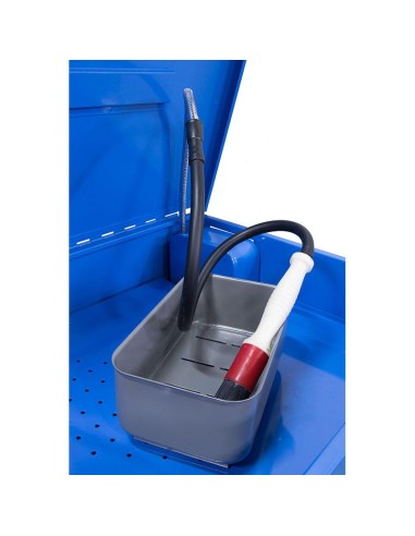 Reservoir lave-pieces 150l avec pompe double usage Fervi 0486