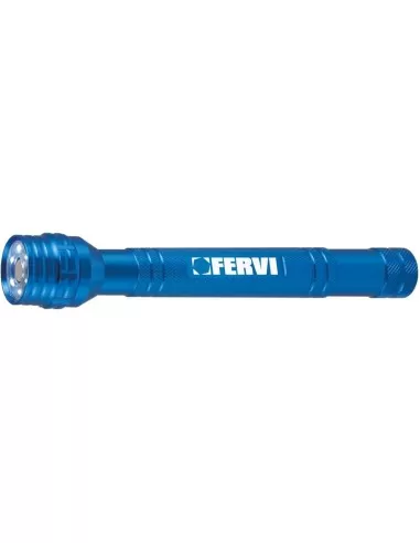 Lampe de poche led avec aimant telescopique fervi 0492