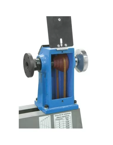 Tour a bois d'etabli 457 mm 550w 230v fervi 0497/300