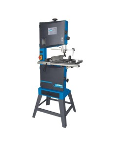 Scie a ruban verticale pour bois 750w 230v coupe 305 mm Fervi 0509/305