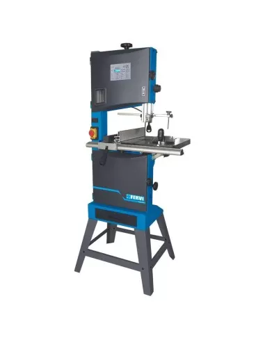 Scie a ruban verticale pour bois 750w 230v coupe 305 mm Fervi 0509/305