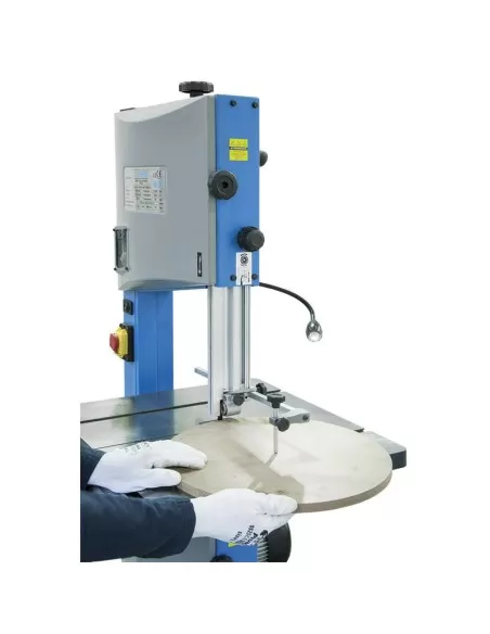 Scie a ruban verticale pour bois 750w 230v coupe 305 mm Fervi 0509/305