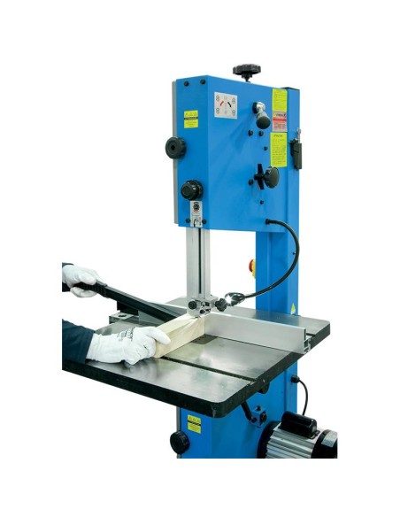 Scie a ruban verticale pour bois 750w 230v coupe 305 mm Fervi 0509/305