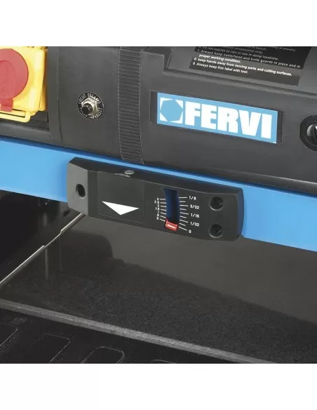 Raboteuse d'epaisseur de banc pour bois 1500w 230v 330 mm Fervi 0517a