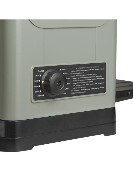 Raboteuse d'epaisseur de banc pour bois 1500w 230v 330 mm Fervi 0517a