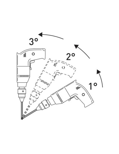 Serie de pointes diamantees avec connexion 1/4 pour tournevis Fervi 0529