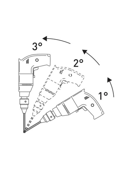 Serie de pointes diamantees avec connexion 1/4 pour tournevis Fervi 0529