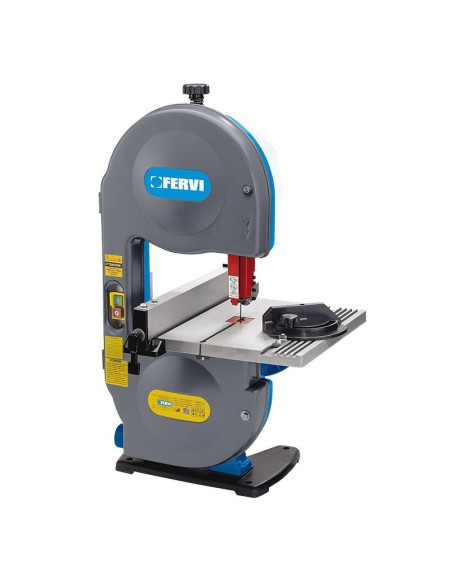 Scie a ruban a bois d'etabli 350w 350w bench top wood band saw fervi 0717a