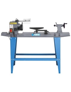 Tour a bois avec banc wood lathe with bench fervi 0751