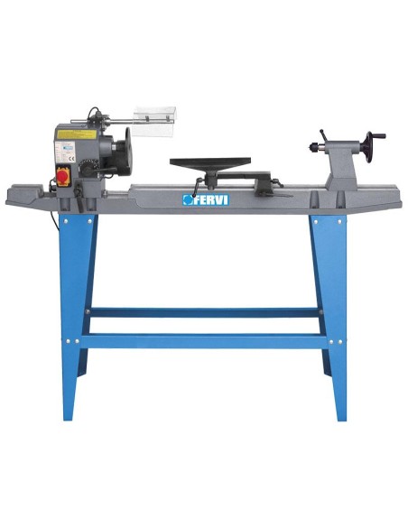 Tour a bois avec banc wood lathe with bench fervi 0751