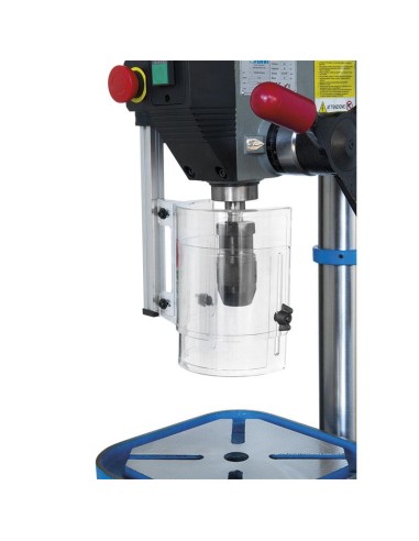 Perceuse colonne avec transmission par courroie 750w 230v fervi 0752cm3