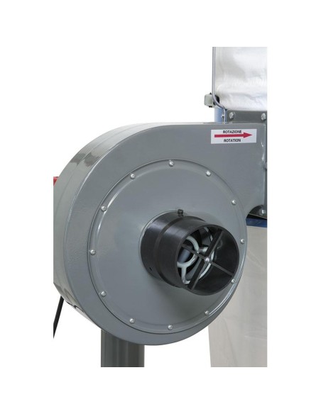 Aspirateur a copeaux sur roues Chip aspirator trolley chip aspirator Fervi 0756