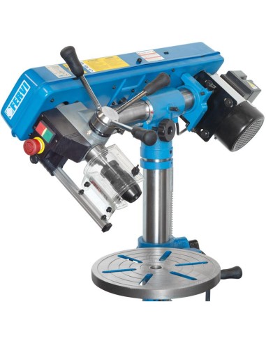 Perceuse colonne de banc radiale par courroie 375w 230v fervi 0757