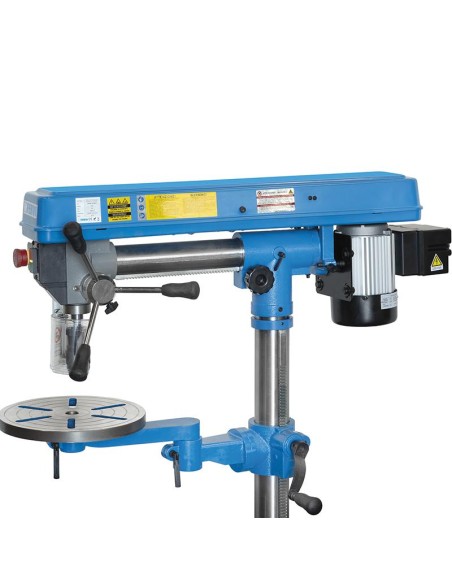 Perceuse colonne de banc radiale par courroie 375w 230v fervi 0757