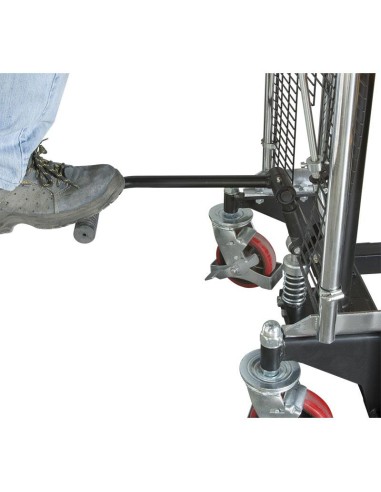 Levage avec plateforme et fourches charge 400 kg fervi 0782