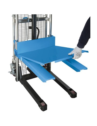 Levage avec plateforme et fourches charge 400 kg fervi 0782