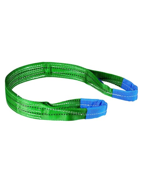 Sangles plates en polyester pour levage 1 ton 2 metres fervi 1/2000