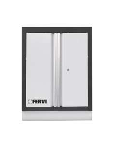 Armoire basse a deux portes 680x458x910 pour atelier fervi a007/03