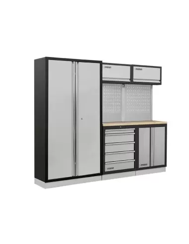 Mobilier modulable mobilier d'atelier bancs armoires tiroirs Fervi a007t
