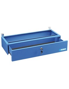 Tiroir en acier avec serrure pour etabli