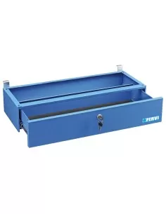 Tiroir en acier avec serrure pour etabli