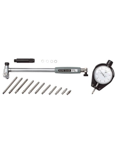 Jauge d'alesage avec indicateur a cadran 50 - 160 mm Fervi a016/50/160