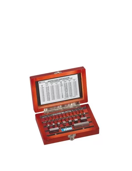 Cales de calibre 32 serie 32 en acier a plan parallele de grade 1