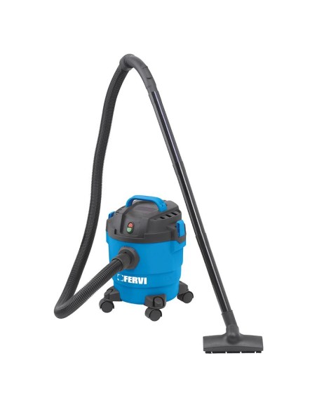 Aspirateur eau et poussiere 10l 1200w et accessoires Fervi a024/10