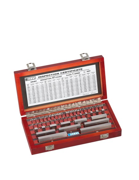 Cales de calage serie 47 en acier a plans paralleles de grade 1