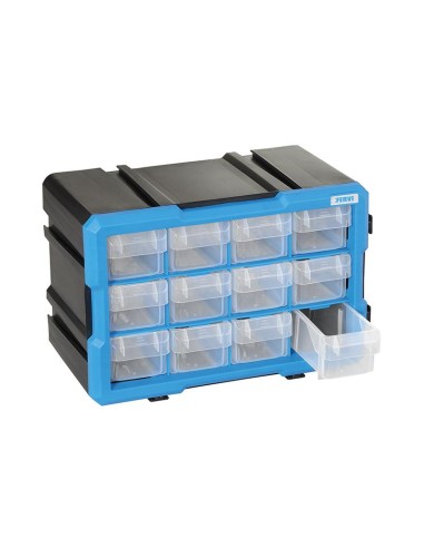 Commode modulable avec 12 tiroirs extractibles pour atelier