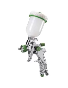 Pistolet a peinture aerographe reservoir superieur 100 ml buse 10 mm fervi a602a