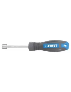 Cle a douille avec manche de 13 mm Socket wrench with handle 13 mm Fervi cb01/13