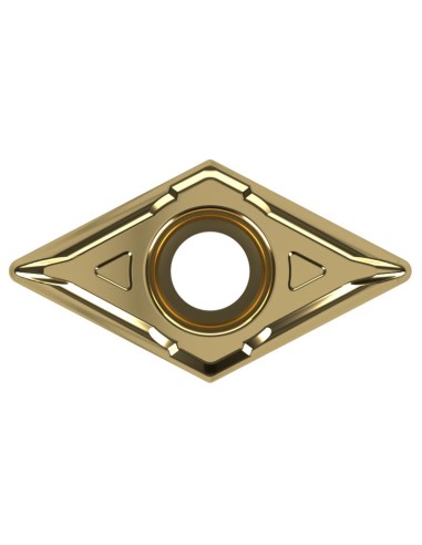 Insert de tournage pour tour turning insert for lathe fervi dcmt070204n