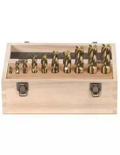 Coupe-bougies frontales serie 20 4 coupes pour fer degrossissage metal