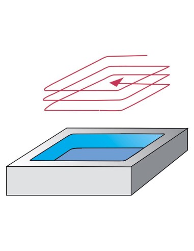 Fraise a plaquette de 20 mm pour fraiseuse