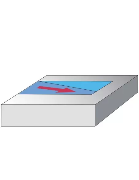 Fraise a plaquette de 50 mm pour fraiseuse