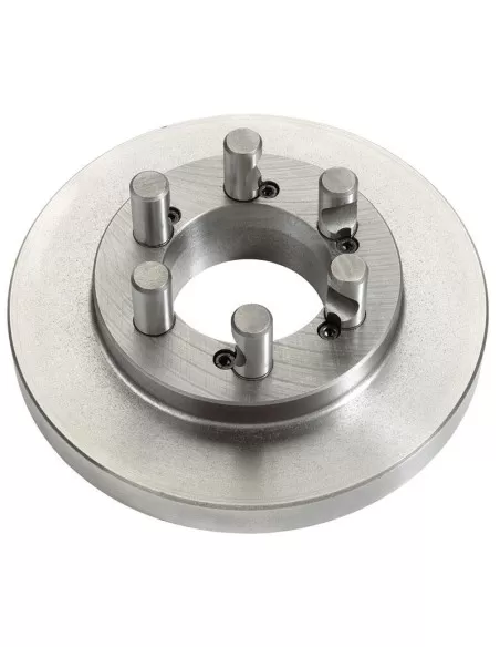 Bride avec axes pour broche de tour 250 mm 5
