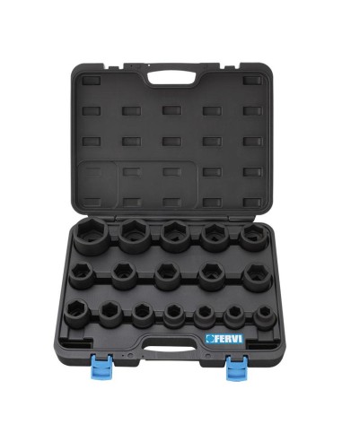 Jeu de 9 douilles a choc 3/4 19 - 55 mm