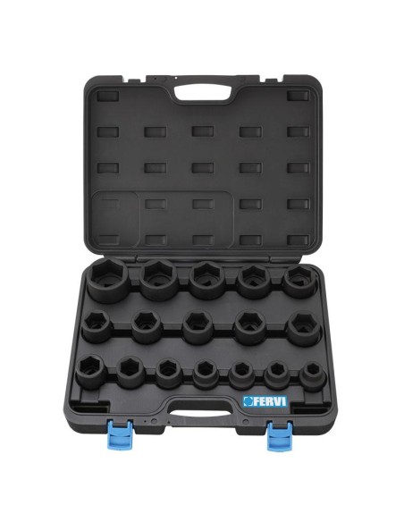 Jeu de 9 douilles a choc 3/4 19 - 55 mm