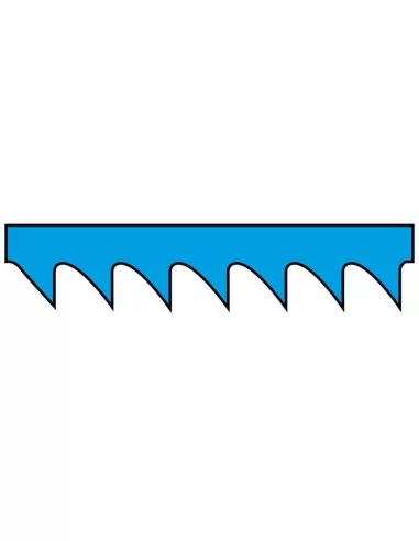 Lame de scie a ruban 3010x27x090 mm t 5/7 bi-metal m42 metal