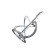 Frusta per miscelatore da 120mm Scheppach pm1200 e pm1400